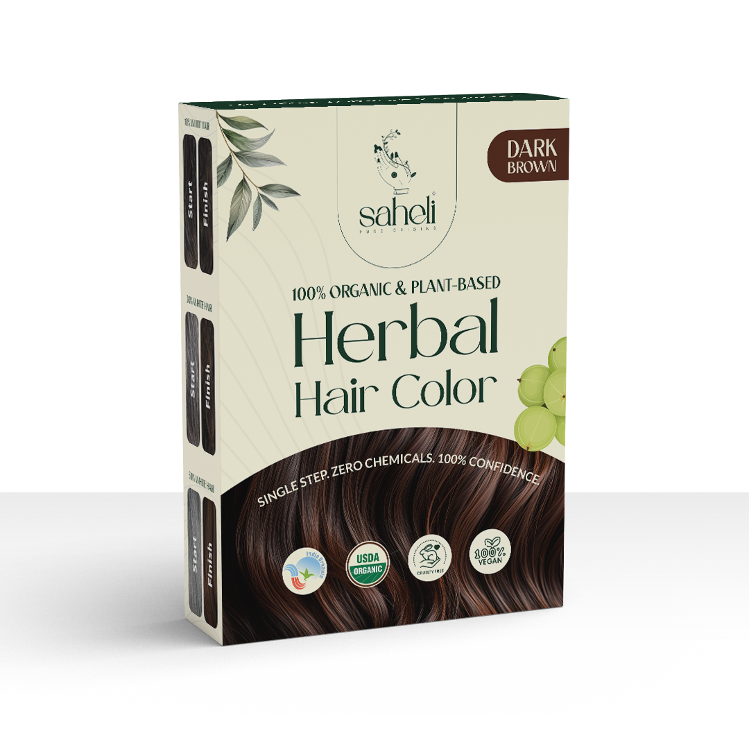 Herbal Hair Color - Dark Brown