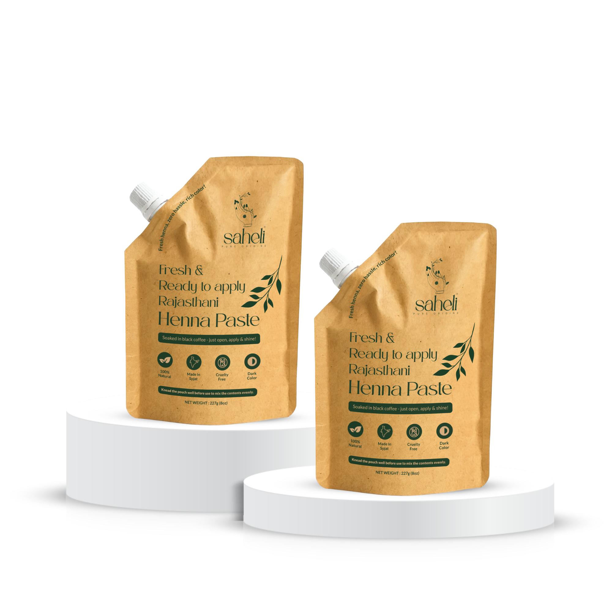 Rajasthani Henna Paste 227gms (Pack of 2)