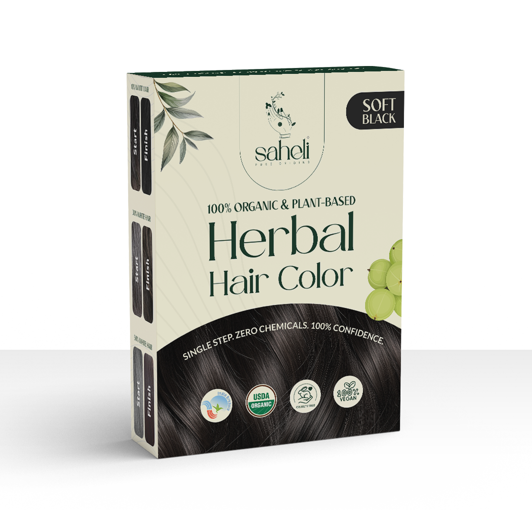 Herbal Hair Color - Soft Black